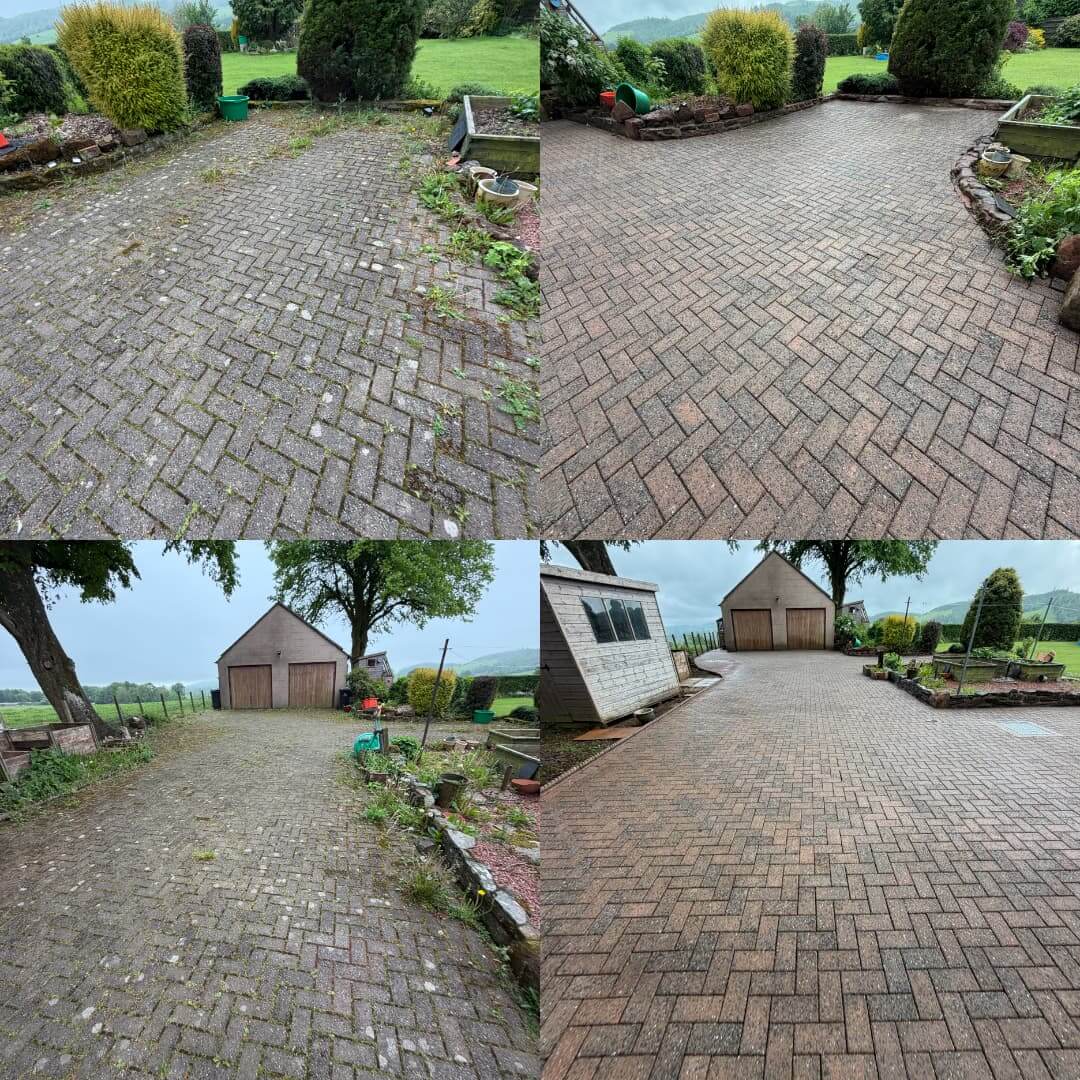 Driveway & Patio Cleaning Across Dumfries & Surrounding Areas